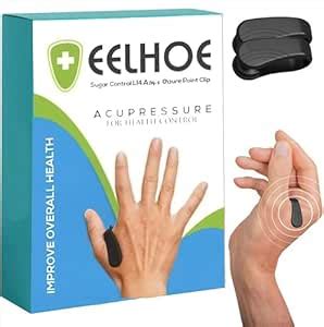 OM Traders Sugar Control LI4 Acupressure Point Clip Handheld Massager ...