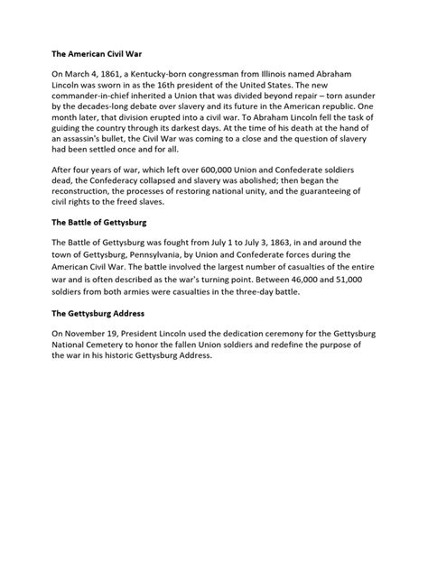 Image result for Gettysburg Address Transcript