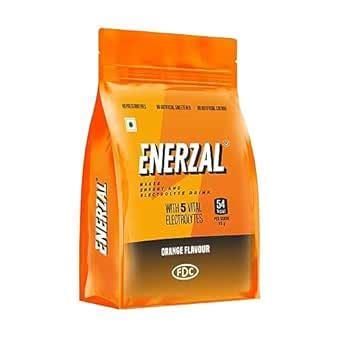 Enerzal Orange - Pack of 500 gm Powder : Amazon.in: Health & Personal Care