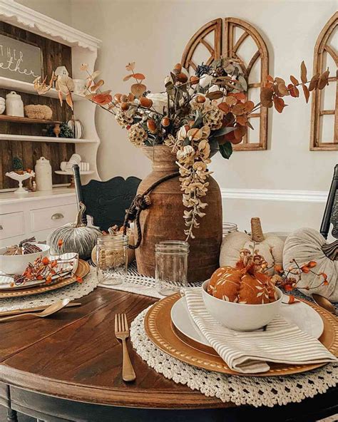 Fall Centerpieces For Dining Room Table