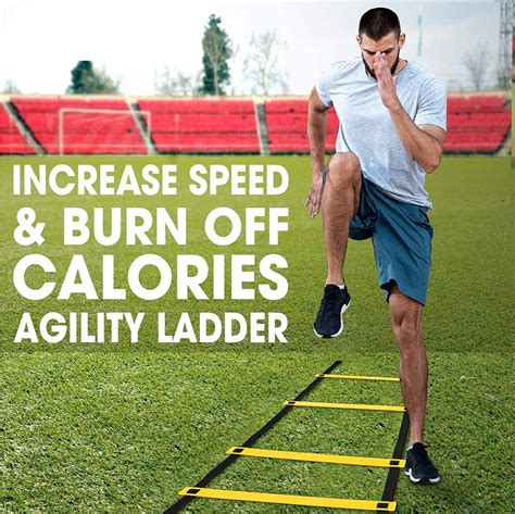 Spanker 8 Meters Agility Ladder Speed Ladder Training Ladder for Socce ...