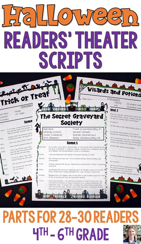 Halloween Reader's Theater: 3 Scripts to Improve Fluency with ...