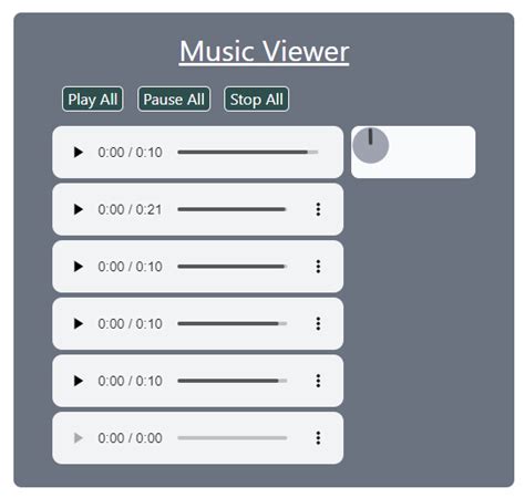 Image result for Audio Tag in HTML5 without Control