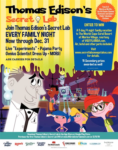 Ovation Brands® Restaurants Introduce Science-Filled Family Nights With ...