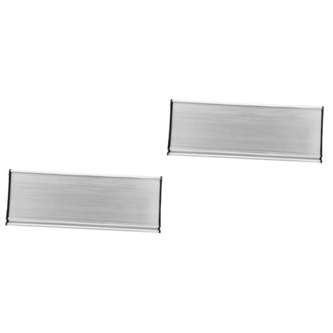 Buy Hemobllo 2pcs House Number Name Plate for Doors Aluminum Office ...