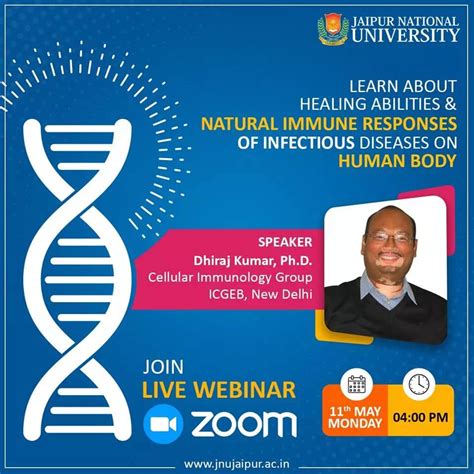 Natural Immune Responses of Infectious Diseases on Human Body