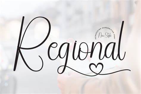 Regional Font by william jhordy · Creative Fabrica