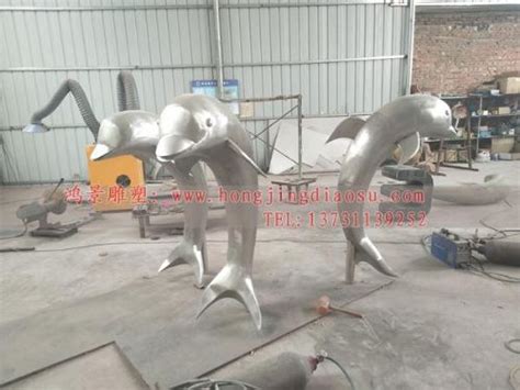 不锈钢海豚雕塑设计定制_雕塑设计定制公司-站酷ZCOOL