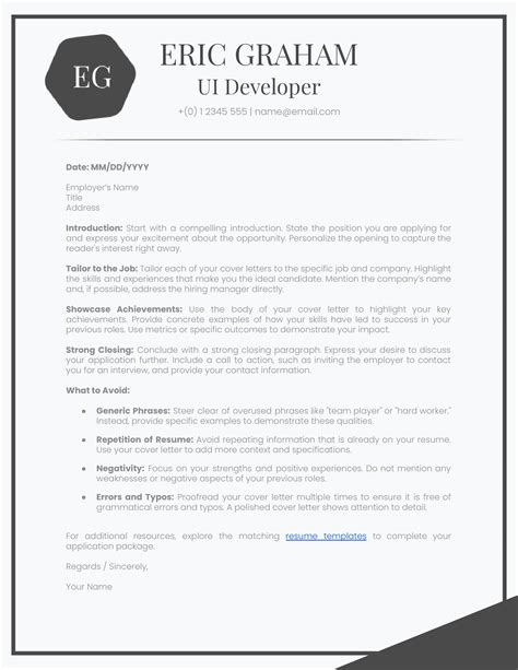 20+ Cover Letter Google Docs Templates (Free Downloads) | Rezi Blog