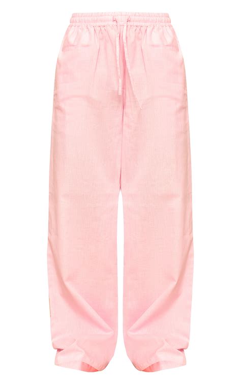 Light Pink Wide Leg Pants | Co-ords | PrettyLittleThing USA