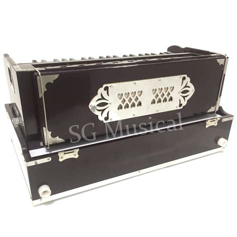 SG Musical Folding Harmonium with 42-Keys, 9 Stopper,7 Bellow, Two Reed ...