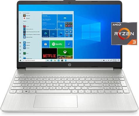 Buy HP 15 Laptop,15.6" FHD, Ryzen 3-3250U, 4GB DDR4 RAM, 128GB SSD, AMD ...
