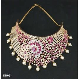 Ringold Jewels American Diamond Artificial Indian Jewelry Set