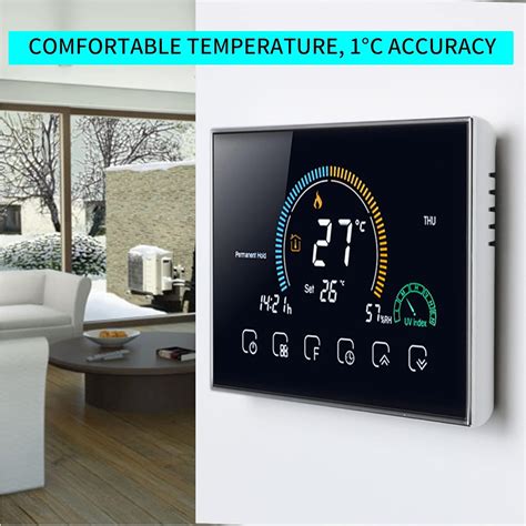 Buy QYTEC Nest Thermostat Wi-Fi Smart Large Colorful Screen Room ...