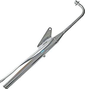 nikavi SLCP09 Silencer Compatible For Hero Splendor Y2K (Chrome) Hero ...