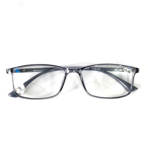Transparent Grey Bifocal Reading Glasses – Glasses India Online