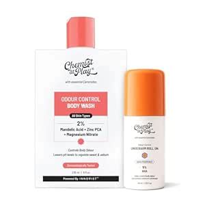 Buy Chemist At Play Odour Control Body Wash & Aqua Fragrance UnderArm ...