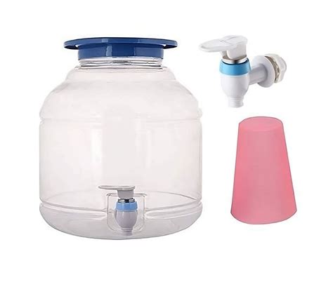 mastBus 10L Plastic Water Dispenser for 20 Litre Bottle Jar with Tap ...