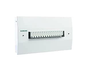 Siemens 12 Module Distribution Board - Single Door (White, 1-Piece ...
