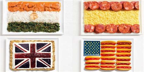 These Flags Made Of Food Items Will Make You Very, Very Hungry