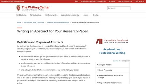 Image result for Abstract Essay Example
