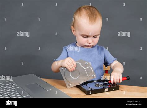 Image result for Child Open Old Computer