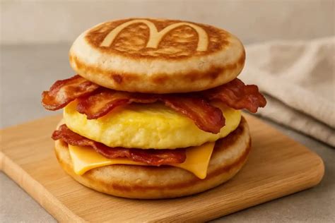 McDonald's Bacon, Egg & Cheese McGriddles with Price (2025)