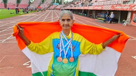 Bhagwani Devi Dagar | World Masters Athletics Championships | 94-year ...