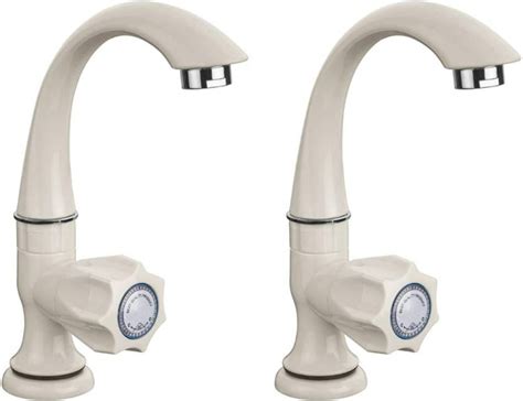 BATHONIX BSD-01 PVC Plastic Swan Neck Tap with Foam flow for Wash Basin ...