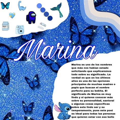 Marina💙 | Nombres, Fotos de fondo de pantalla, Significados de los nombres