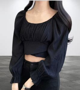 HASAN ENTEROPRISES Casual Self Design Women White Top - Buy HASAN ...