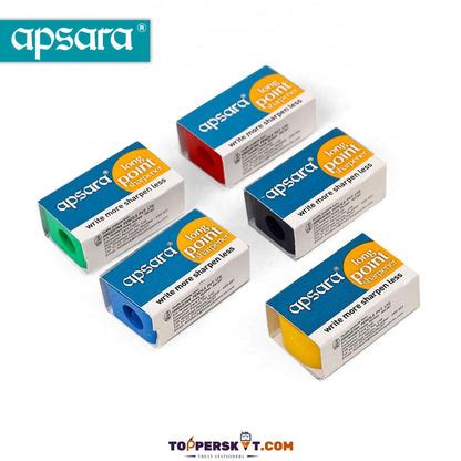 Apsara Long Point Rotatory Sharpener - Big ( Set Of 5 ) – Topperskit LLP
