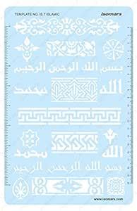 Isomars Jewelry Art Craft Design Drawing Drafting Template Stencil ...