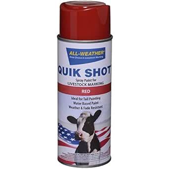All-Weather 61192 Quik Shot Upright Spray Paint for Livestock Marking ...