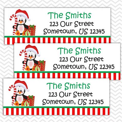 Sharenmoments: Christmas Address Labels