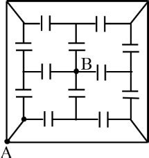 If each capacitor has capacitance C , then equivalent capacitance ...
