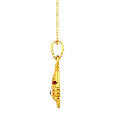 Joyalukkas 22KT Yellow Gold Pendant for Girls : Amazon.in: Fashion