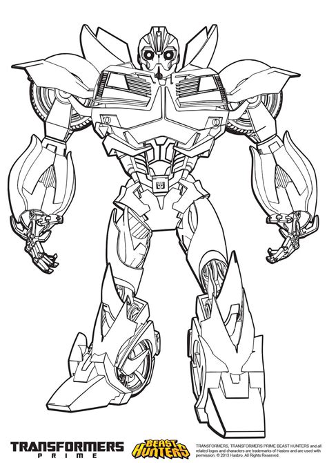 Transformers Bumblebee Coloring Pages for Kids - Coloring Pages