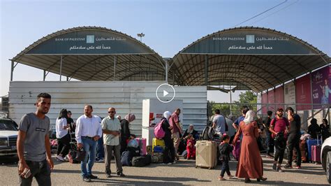 First Group of People Leave Gaza Through Rafah Crossing - The New York ...