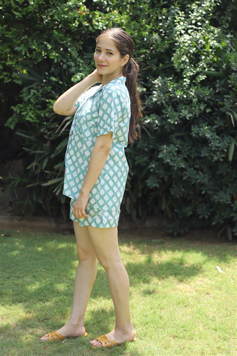 Minimalsitic Ikat Cotton Night Suit | Best Cotton Nightwear dress ...