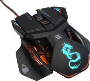 DRAGON WAR Phantom Wired Ambidextrous Laser Gaming Mouse - DRAGON WAR ...