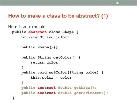 Image result for Abstract Class Example