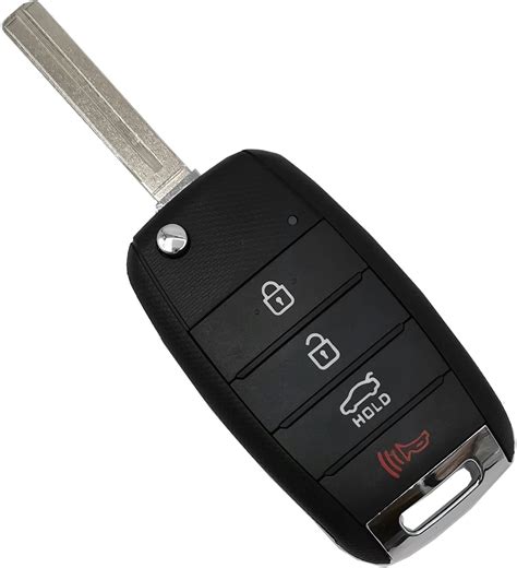 Buy Key Fob Case Shell Fit for Kia Sorento Sportage Rio Soul Forte ...