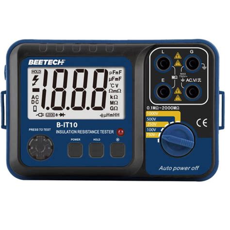 BEETECH Digital Insulation Resistance Tester(B-IT10) | Global Electronics