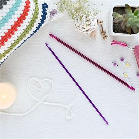 Buy KnitPro Trendz Afghan/Tunisian Crochet hooks | Knitting Needle ...