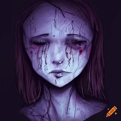 Drawing depicting depression