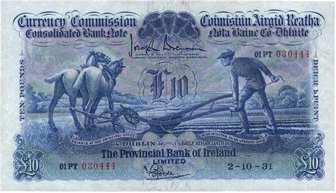 10 Pounds (Provincial Bank of Ireland) - Ireland – Numista
