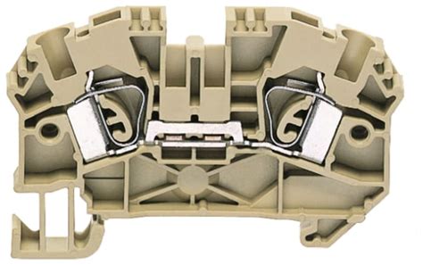 RS PRO | RS PRO ZRK Series DIN Rail Terminal Block Blue, 4 mm², 2-Level ...
