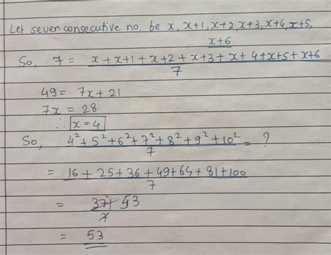 the average of 7 consecutive integers is 7.Find the average of the ...