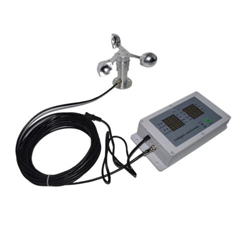 Buy CGOLDENWALL Tower Crane Wind Speed Meter Anemometer Temperature ...
